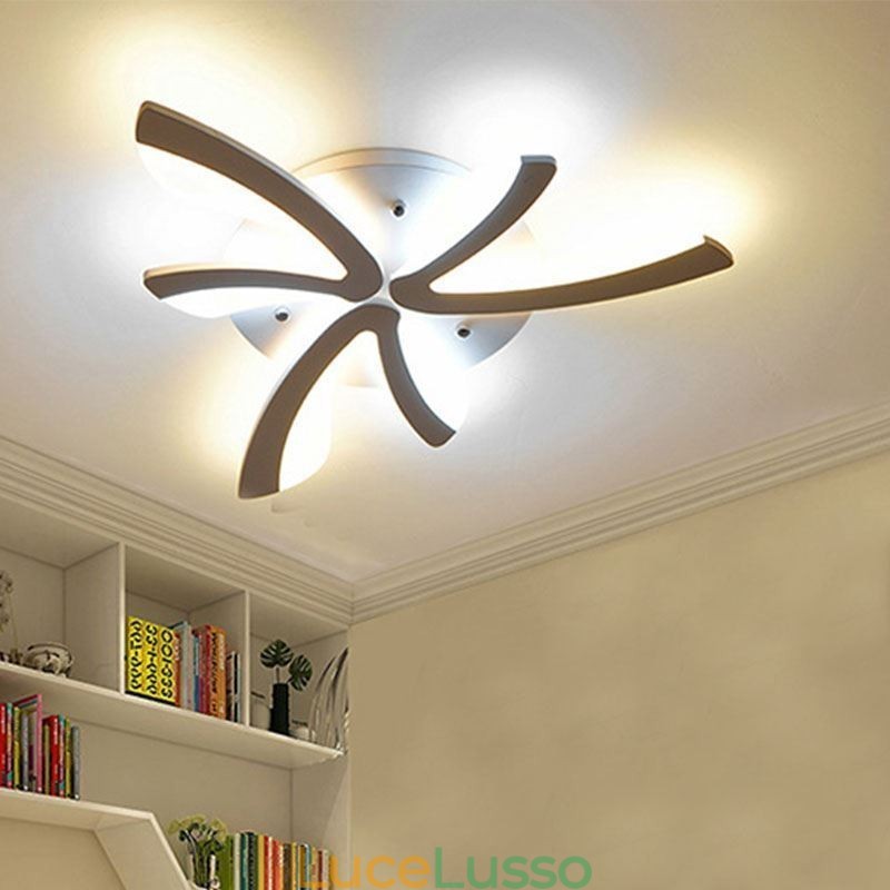 Lampada da soffitto moderna a filo Dandelion semplice