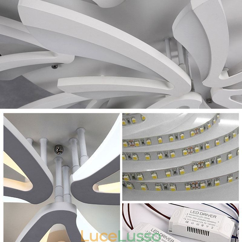 Lampada da soffitto moderna a filo Dandelion semplice