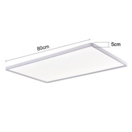 Pannello luminoso nordico da soffitto bianco super sottile da montare a filo