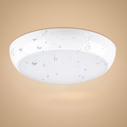 Lampada da soffitto rotonda a filo creativa Illuminazione per la casa Luce