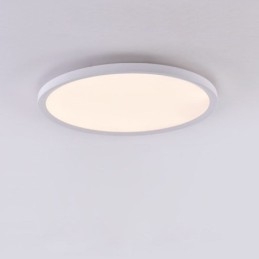 Lampada da soffitto rotonda nordica a filo super sottile in alluminio, lampada rotonda, illuminazione