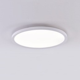 Lampada da soffitto rotonda nordica a filo super sottile in alluminio, lampada rotonda, illuminazione