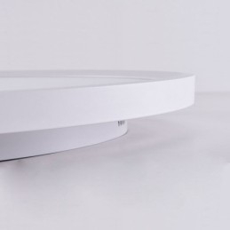 Lampada da soffitto rotonda nordica a filo super sottile in alluminio, lampada rotonda, illuminazione