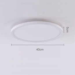 Lampada da soffitto rotonda nordica a filo super sottile in alluminio, lampada rotonda, illuminazione