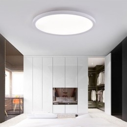 Lampada da soffitto rotonda nordica a filo super sottile in alluminio, lampada rotonda, illuminazione