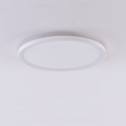 Lampada da soffitto rotonda nordica a filo super sottile in alluminio, lampada rotonda, illuminazione