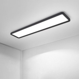 Pannello Montaggio a filo Nordico Super Sottile Rettangolo Plafoniera Illuminazione per la casa Luce