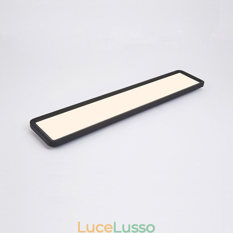 Pannello Montaggio a filo Nordico Super Sottile Rettangolo Plafoniera Illuminazione per la casa Luce