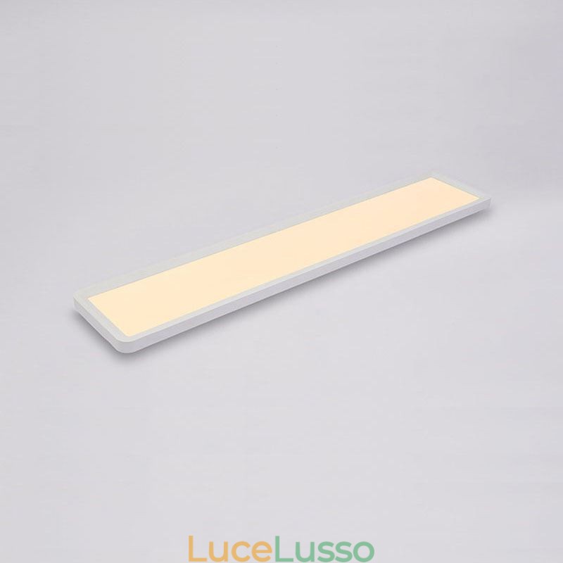 Pannello Montaggio a filo Nordico Super Sottile Rettangolo Plafoniera Illuminazione per la casa Luce
