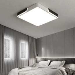 Moderna lampada da soffitto circolare a filo semplice