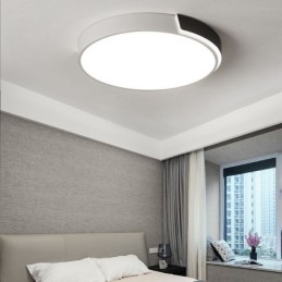 Moderna lampada da soffitto circolare a filo semplice