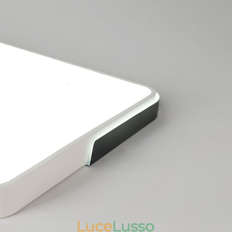 Moderna lampada da soffitto circolare a filo semplice