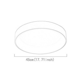 Lampada da soffitto rotonda moderna a filo, a risparmio energetico