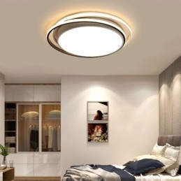 Lampada da soffitto moderna semplice da montare a filo con cornice quadrata geometrica