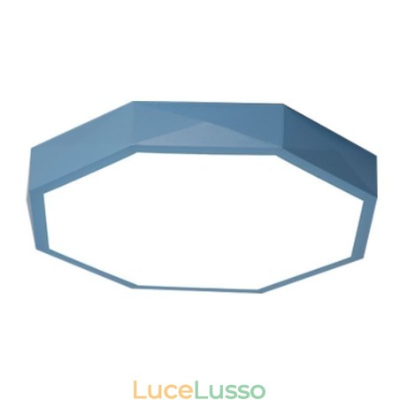 Lampada da soffitto moderna con design esagonale speciale a montaggio a filo, lampada ultra sottile Lampada da soffitto moderna con design esagonale speciale a montaggio a filo, lampada ultra sottile