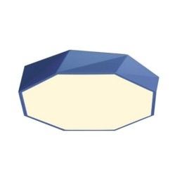 Lampada da soffitto moderna con design ottagonale speciale a montaggio a filo, lampada ultra sottile