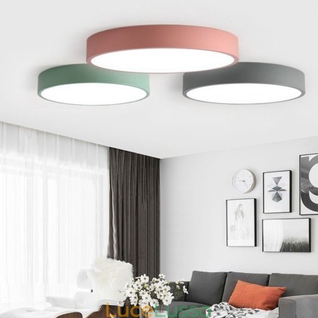 Moderna plafoniera rotonda a filo ultra sottile per illuminazione domestica Moderna plafoniera rotonda a filo ultra sottile per illuminazione domestica