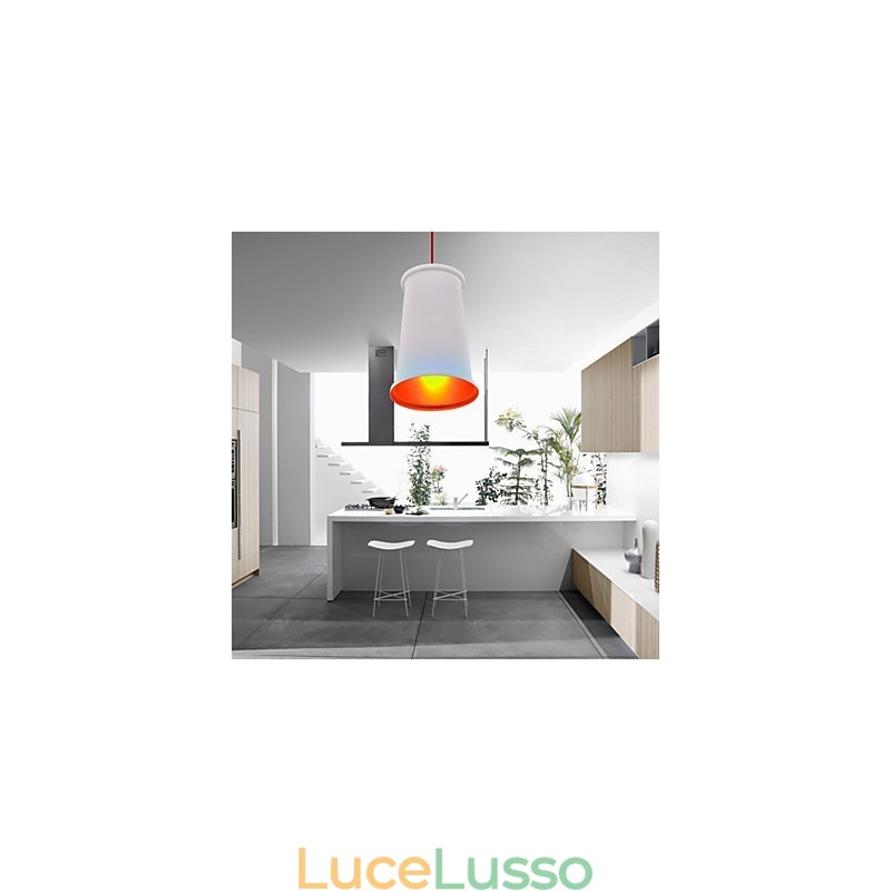 Lampadario Mini Stile Moderno Contemporaneo Metallo