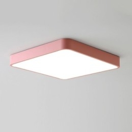 Lampada da soffitto a risparmio energetico con luce quadrata sottile da montare a filo