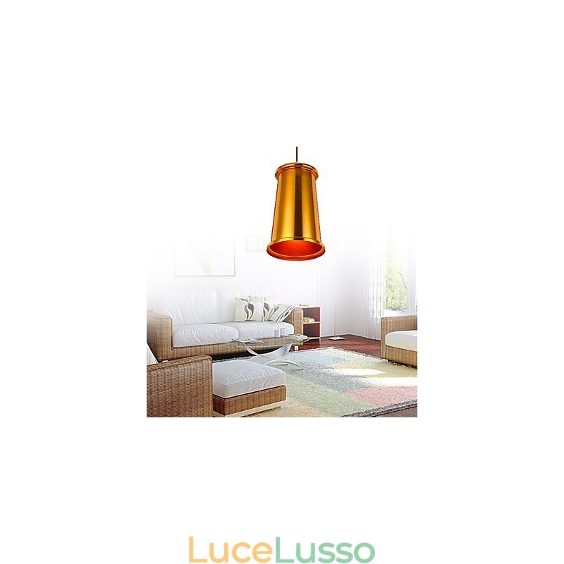 Lampadario Mini Stile Moderno Contemporaneo Metallo