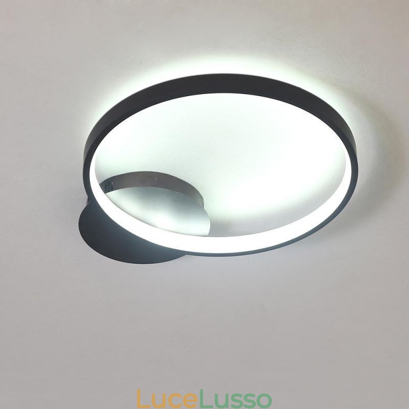 Lampada da soffitto circolare a filo in stile nordico