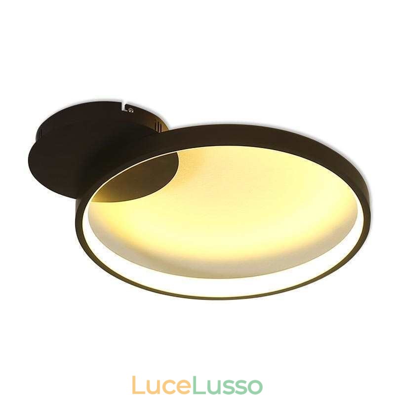 Lampada da soffitto circolare a filo in stile nordico