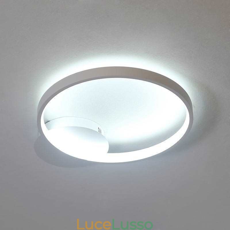 Lampada da soffitto circolare a filo in stile nordico