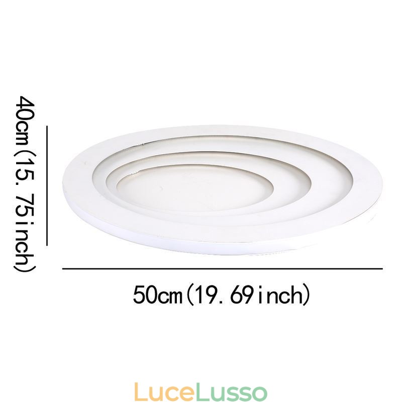 Moderna luce da soffitto a filo per terrazza a goccia d'acqua, luce di illuminazione laterale