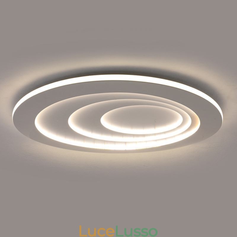 Moderna luce da soffitto a filo per terrazza a goccia d'acqua, luce di illuminazione laterale