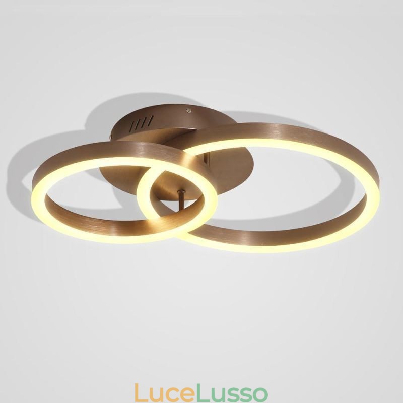 Moderna semplice montaggio a filo creativo lampada da soffitto luce di illuminazione calda