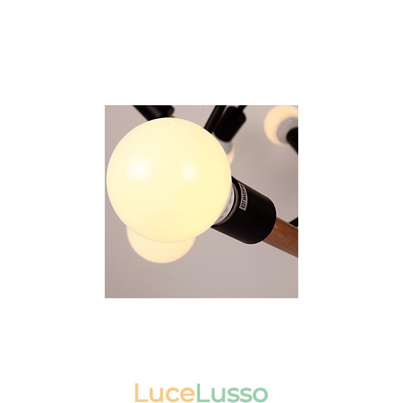 Lampadario Mini Stile Moderno Contemporaneo Metallo