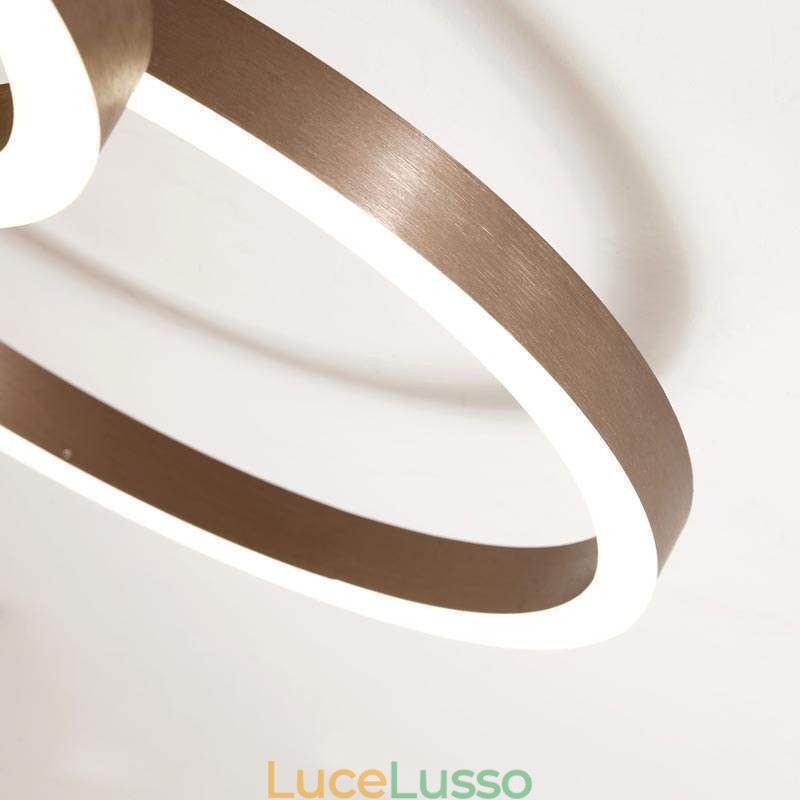 Moderna semplice montaggio a filo creativo lampada da soffitto luce di illuminazione calda