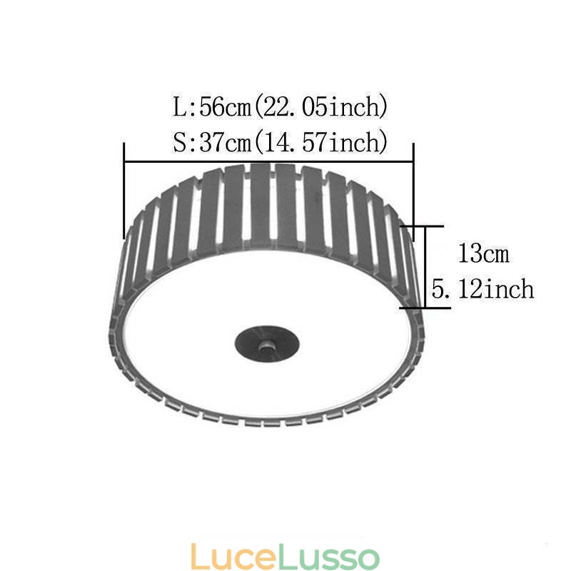 Grande lampada da soffitto creativa cinese a filo in bambù per bambini