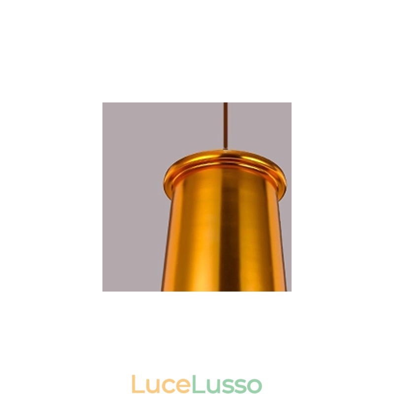 Lampadario Mini Stile Moderno Contemporaneo Metallo