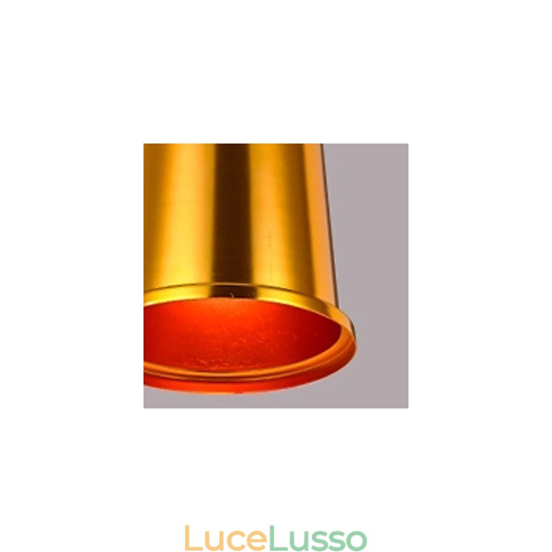 Lampadario Mini Stile Moderno Contemporaneo Metallo