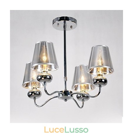 imumModerno Contemporaneo Mini Stile Lampadario in Metallo Elettrolitico Lampada a Sospensione Montaggio a Filo Sala da Pranzo imumModerno Contemporaneo Mini Stile Lampadario in Metallo Elettrolitico Lampada a Sospensione Montaggio a Filo Sala da Pranzo