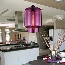 Lampadario Mini Stile Moderno Contemporaneo Vetro