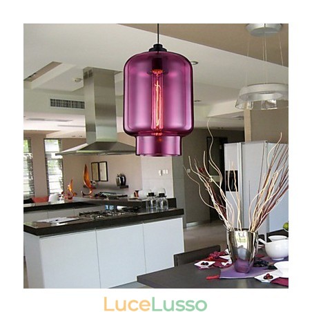 Lampadario Mini Stile Moderno Contemporaneo Vetro Lampadario Mini Stile Moderno Contemporaneo Vetro