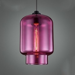 Lampadario Mini Stile Moderno Contemporaneo Vetro