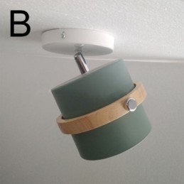 Faretto rotondo Macaron, luce da soffitto cromatica (luce singola)