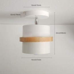 Faretto rotondo Macaron, luce da soffitto cromatica (luce singola)