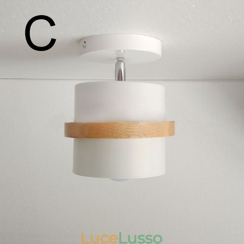 Faretto rotondo Macaron, luce da soffitto cromatica (luce singola)
