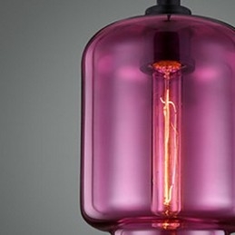 Lampadario Mini Stile Moderno Contemporaneo Vetro