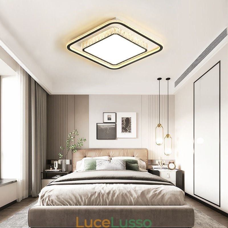 Lampada da soffitto in cristallo Lampada da soffitto creativa