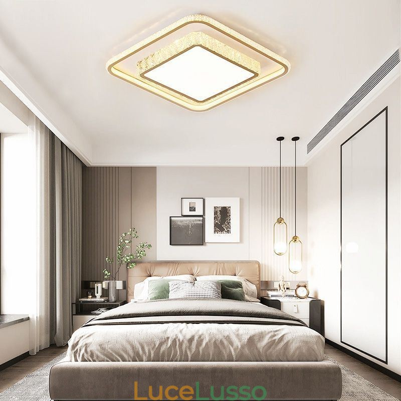 Lampada da soffitto in cristallo Lampada da soffitto creativa
