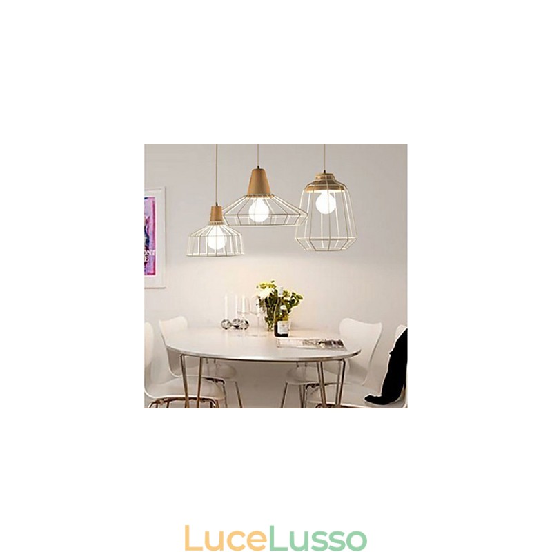 Lampadario in metallo illuminazione C Semplice