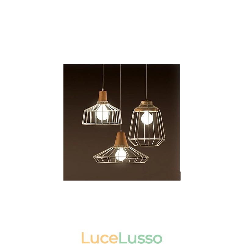Lampadario in metallo illuminazione C Semplice