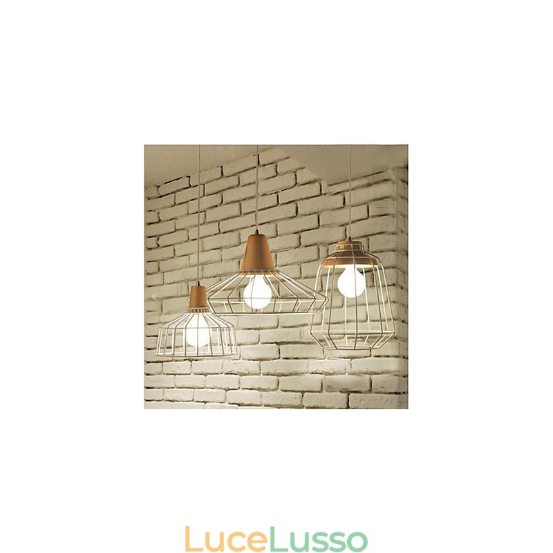 Lampadario in metallo illuminazione C Semplice