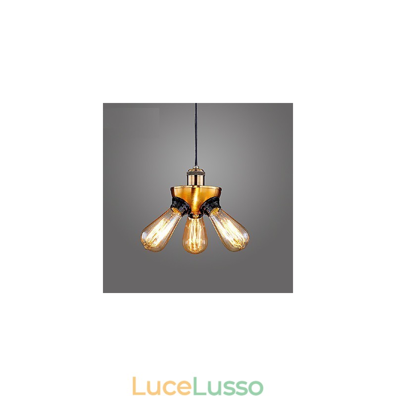 Lampadario Mini Stile Moderno Contemporaneo Metallo