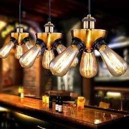 Lampadario Mini Stile Moderno Contemporaneo Metallo